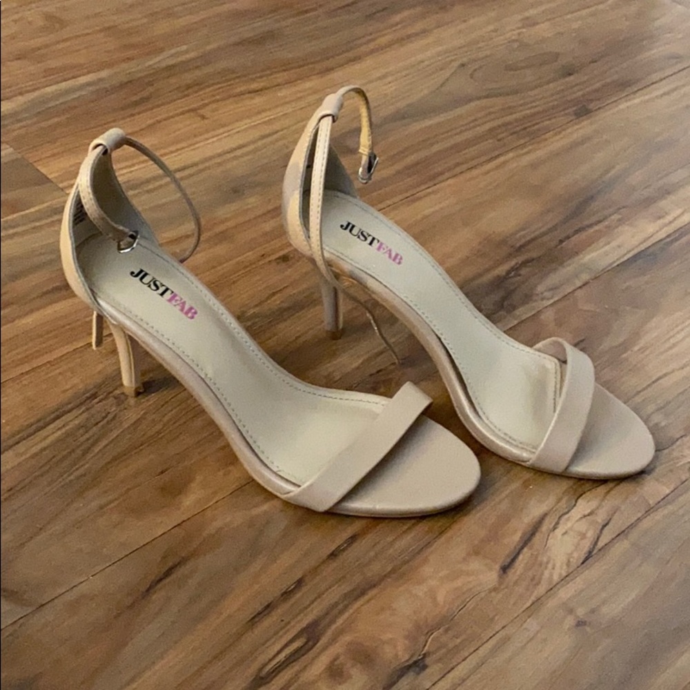 Just Fab Nude Heels
